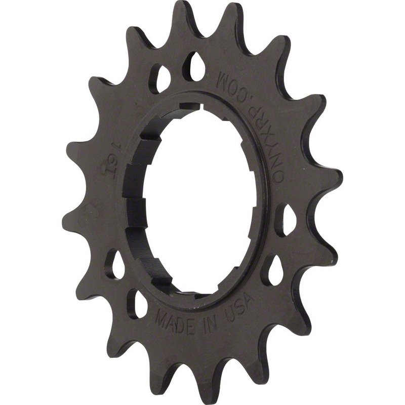 NEW Onyx Aluminum Cog: 3/32″, 17t, Black