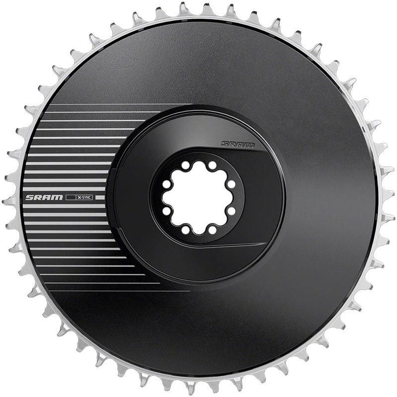 NEW SRAM RED Aero X-Sync Direct Mount Chainring – 12-Speed, 8-Bolt Direct Mount, 6.5mm Offet, Black, E1 44T