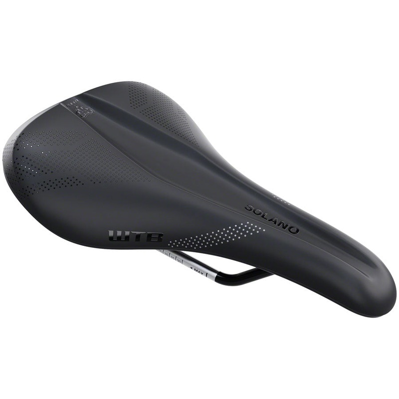 NEW WTB Solano Saddle – Chromoly, Black, Medium, Fusion Form