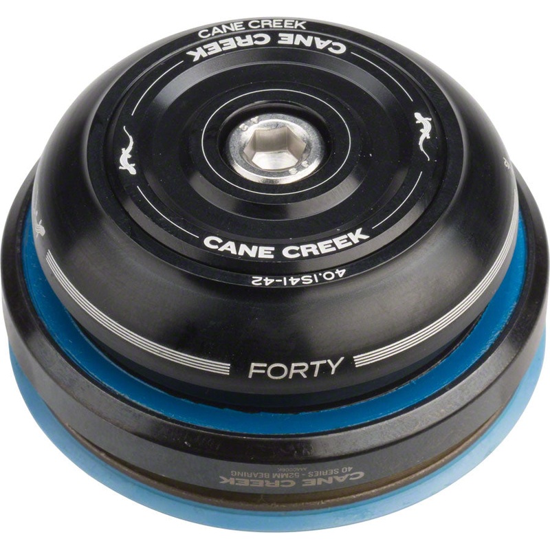 NEW Cane Creek 40 IS42/28.6 IS52/40 Short Cover Headset, Black