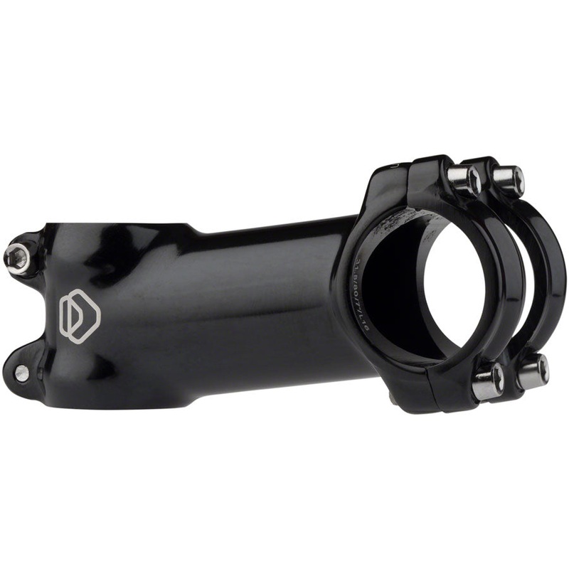 NEW Dimension 31.8 80mm 83/97d Black 1-1/8″ Threadless Stem