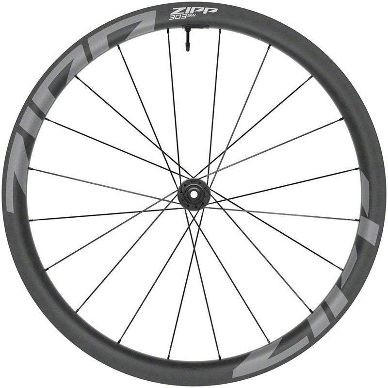 NEW Zipp 303 SW Front Wheel – 700, 12 x 100mm, Center-Lock, Tubeless, Carbon, w/ Wheel Sensor, A1