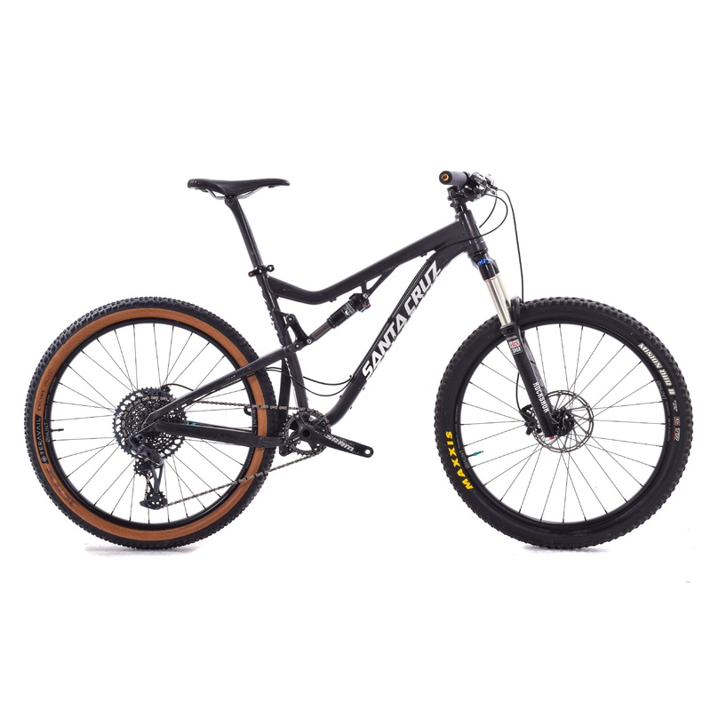 USED 2015 Santa Cruz 5010 Aluminum Full Suspension 27.5 Mountain Bike Large Upgraded SRAM GX Eagle 1×12 Black