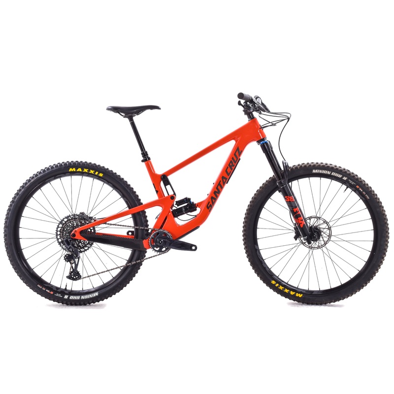 USED 2021 Santa Cruz Hightower C S Large Carbon Mountain Bike SRAM GX Eagle Full Sus