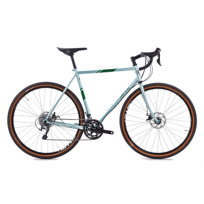 USED All-City Space Horse Tiagra Royal Mint 55cm All-Road Bike 2×10 Speed