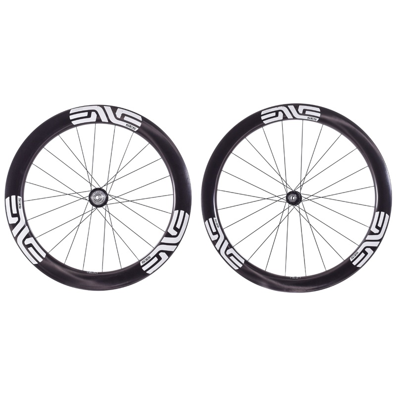 USED ENVE SES 5.6 54/63mm Aero Carbon 700C Wheelset Industry 9 100/142x12mm TA CL Disc Hubs XDR