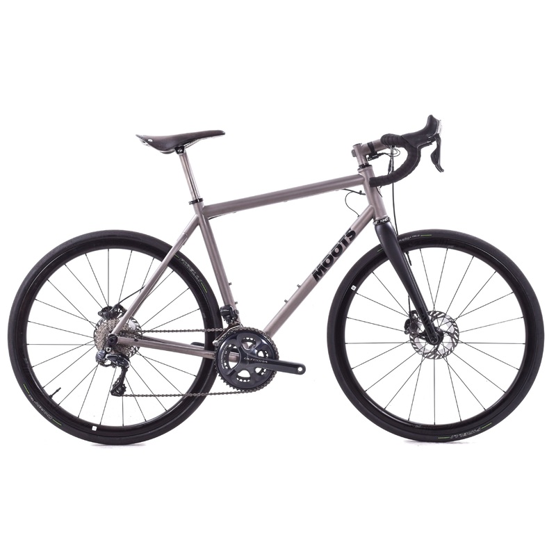 USED Moots Routt Titanium All-Road Bike 56cm Shimano Ultegra Di2 2×11 speed