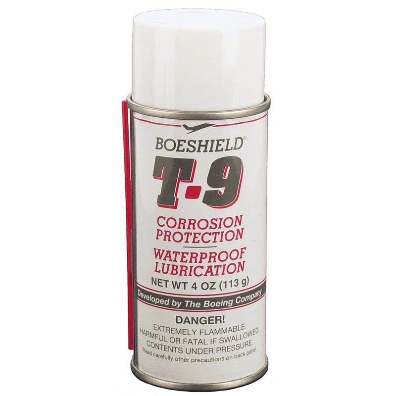 NEW Boeshield T9 Aerosol Chain Lube and Rust Inhibitor: 4oz
