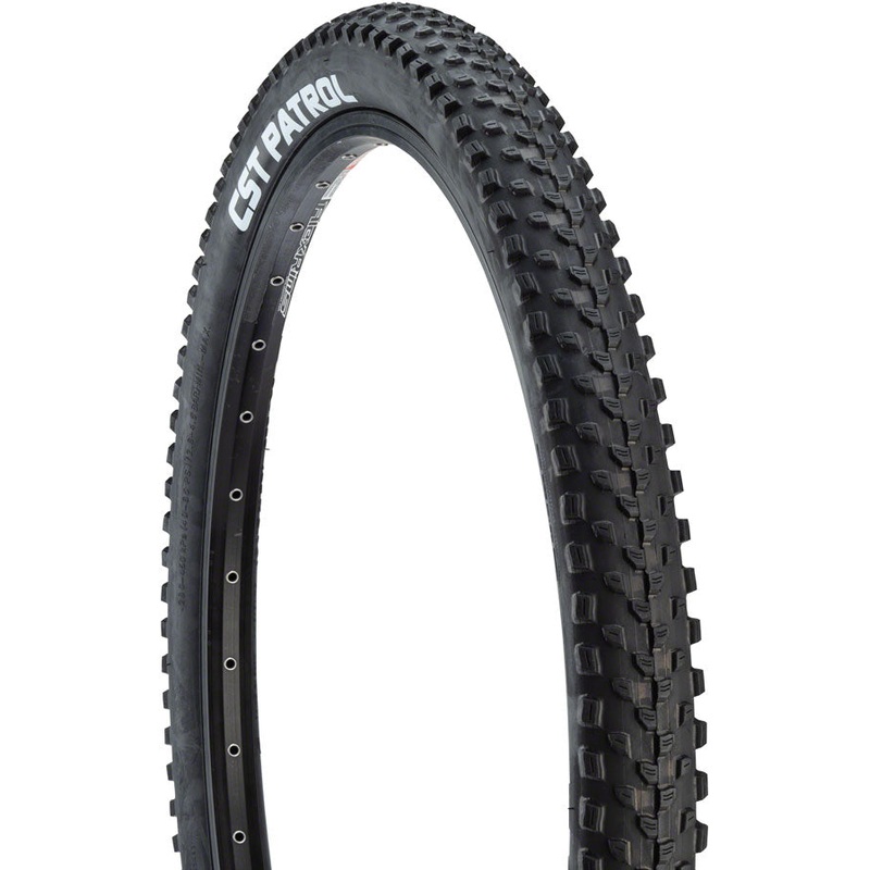 NEW CST Patrol Tire 26 x 2.1 Single Compound, 27tpi, Steel Bead, Black