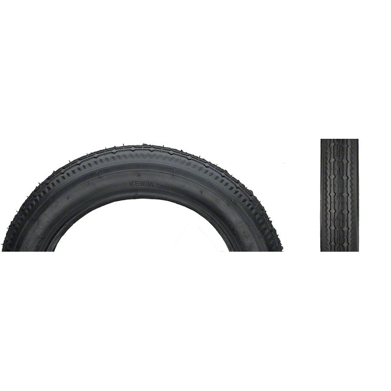 NEW Kenda K124 Street BMX Tire 12.5×2.25 Black Steel