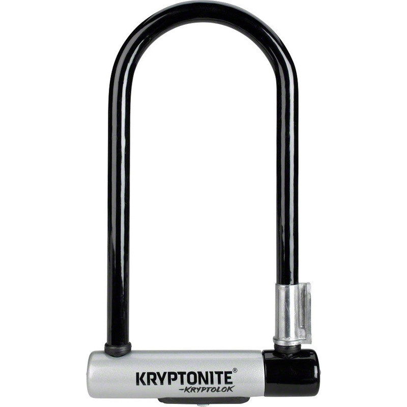 NEW Kryptonite KryptoLok STD U-Lock with Bracket: 4 x 9″