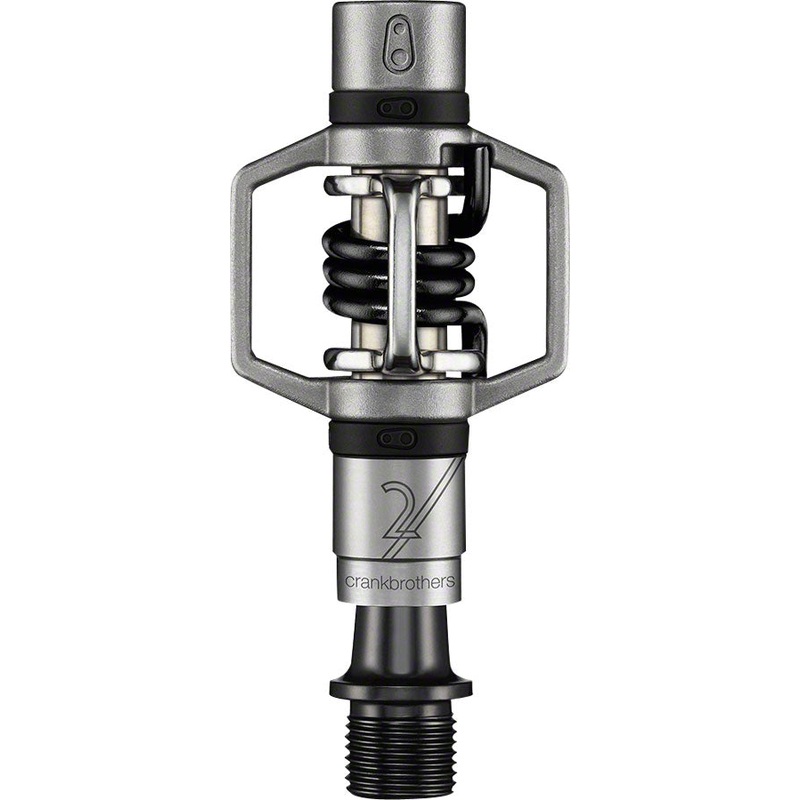 NEW Crank Brothers Egg Beater 2 Pedals – Dual Sided Clipless, 9/16″, Black