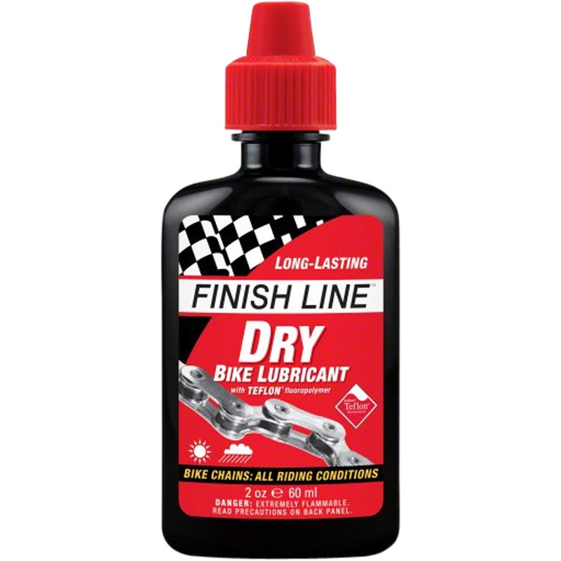 NEW Finish Line DRY Bike Chain Lube – 2 fl oz, Drip