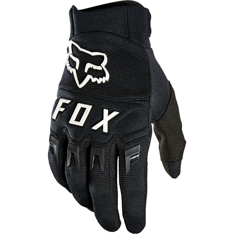 NEW Fox Racing Dirtpaw Gloves – Black/White, Full Finger, Men’s Medium