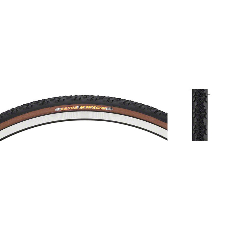 NEW Kenda Kwick Tire 700x30c Steel Bead Black/Mocha