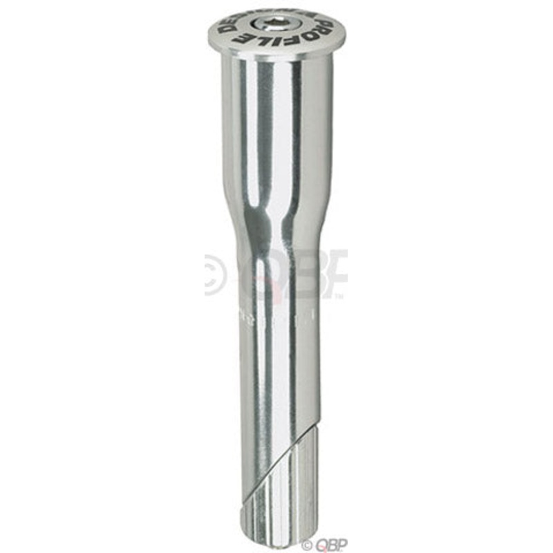 NEW Profile Design Threadless Conversion: 22.2mm (1″ fork) to 28.6mm (1- 1/8″ threadless stem)