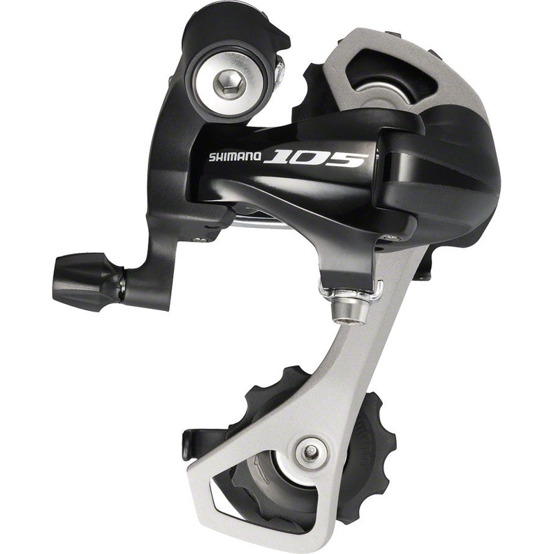 NEW Shimano 105 RD-5701-GS Rear Derailleur – 10 Speed, Medium Cage, Black