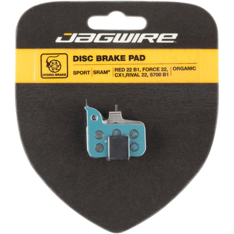 NEW Jagwire Sport Organic Disc Brake Pads for SRAM Red 22 B1, Force 22, CX1, Rival 22, S700 B1, Level Ultimate