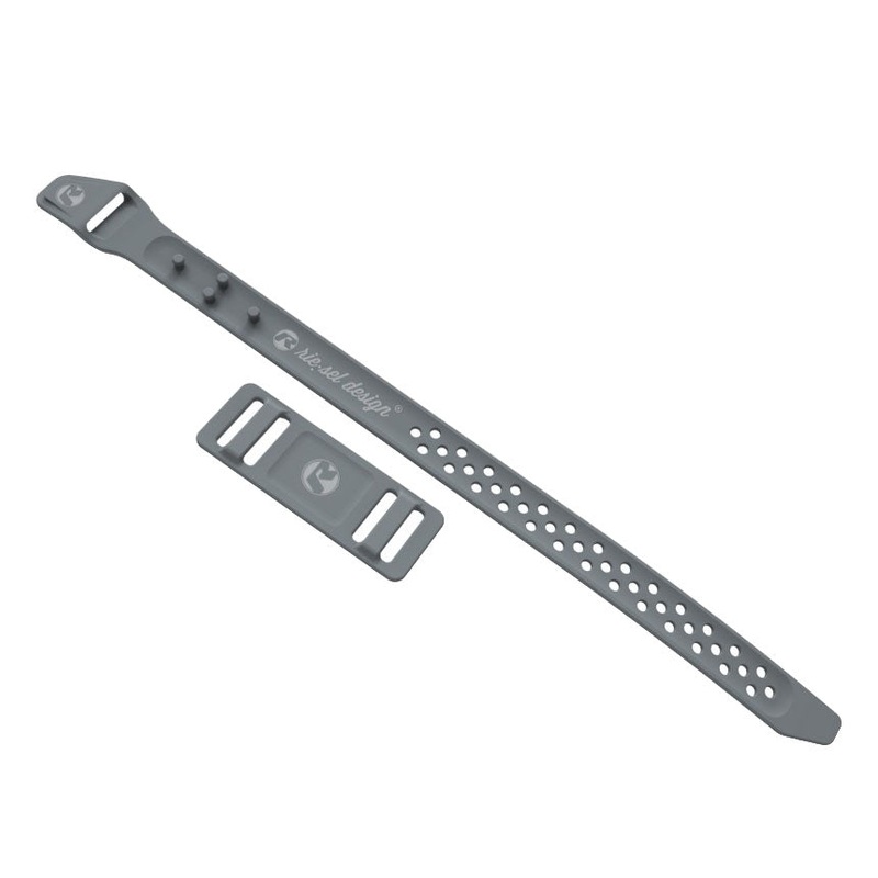 NEW Rie:sel Design MIB BRO:LEX Strap, Phantom Grey