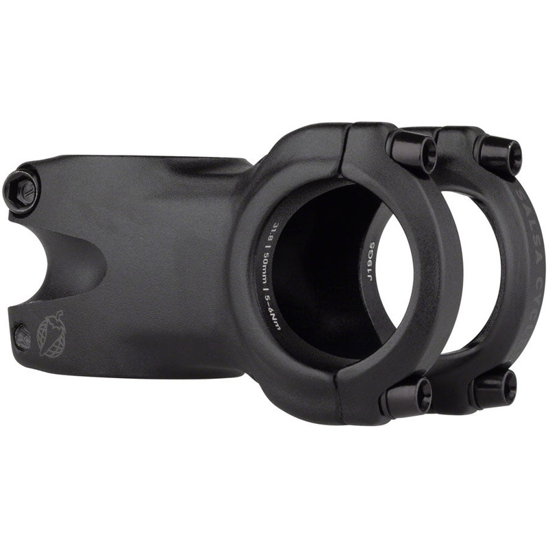 NEW Salsa Guide Trail Stem- 50mm, 31.8 Clamp, 0 Degree, 1 1/8″, Aluminum, Black