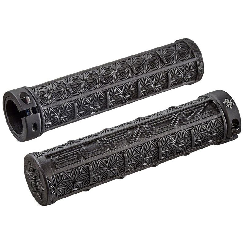 NEW Supacaz, Grizips Classic, Grips, 135mm, Black, Pair