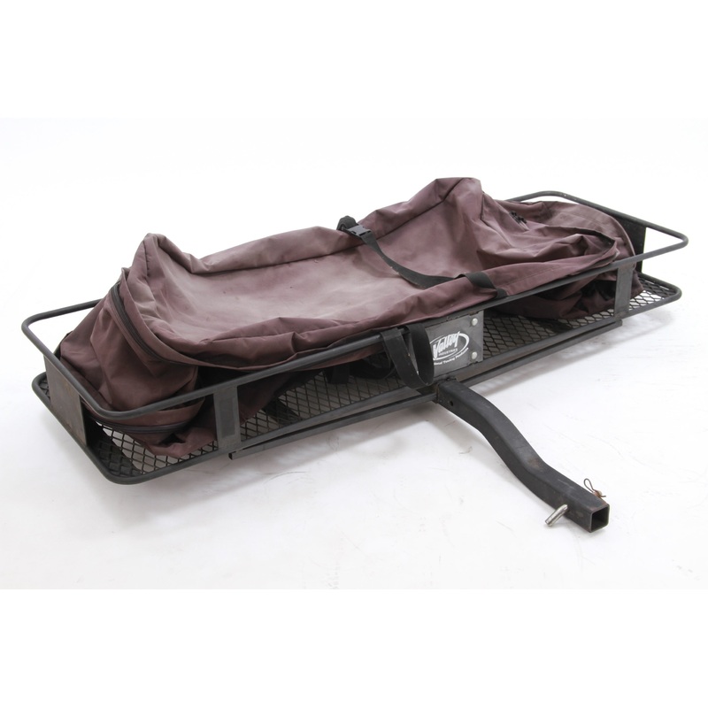 USED Valley Industries SportRack Hitch Basket with Cargo Bag 2″