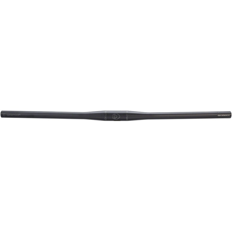 NEW Dimension Mountain Handlebar: Flat, 31.8, 720mm wide, Black