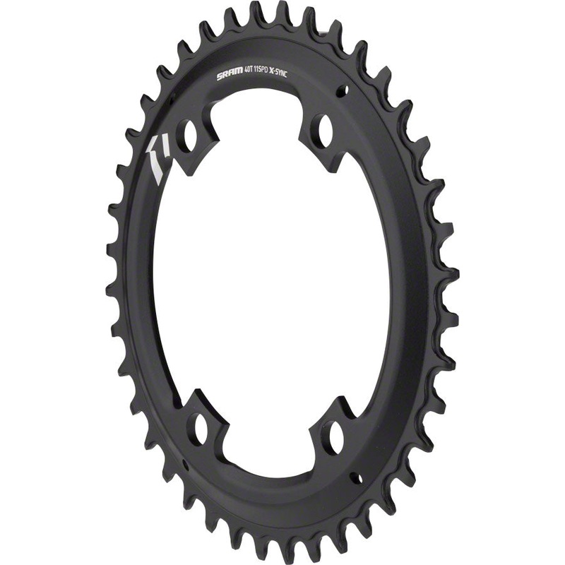 NEW SRAM X-Sync Chainring 40T 110mm Asymmetric BCD, Black