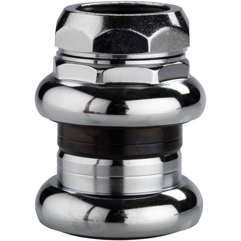 NEW Tange Levin CDS 1″ Threaded Headset: 26.4mm Crown Race Chrome