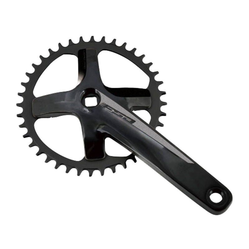 NEW FSA Vero 1x JIS Crankset, 42t, 11 Speed, 120 BCD, Black 172.5mm 170mm