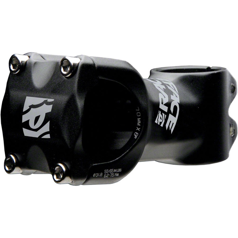 NEW RaceFace Ride XC Stem – 70mm, 31.8 Clamp, +/-6, 1 1/8″, Aluminum, Black