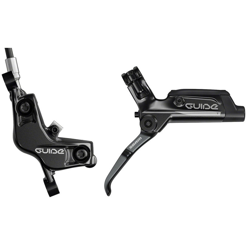 NEW SRAM Guide T Disc Brake and Lever – Front, Hydraulic, Post Mount, Black, A1