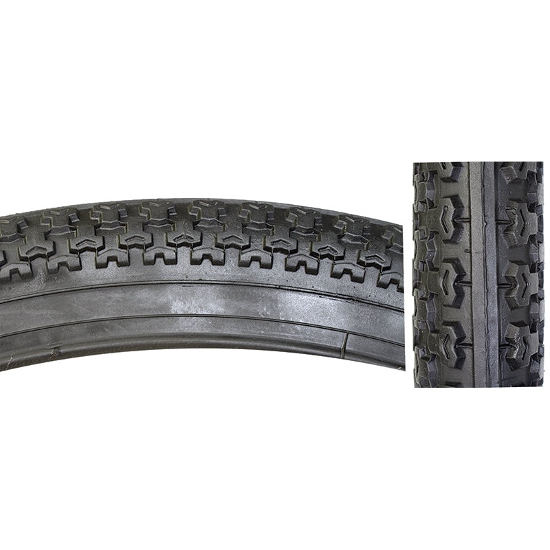 NEW Sunlite 26×2.125″ Wire Bead Mountain Tire Black