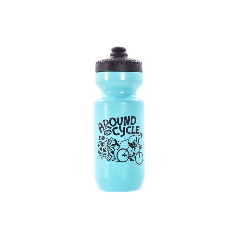 NEW ATC Eric Junker Mural 22oz Purist – MoFlo 2.0 Water Bottle, Turquoise