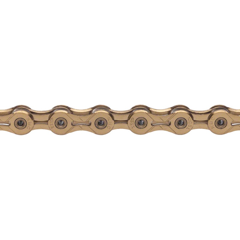 NEW KMC X10SL Chain: 10 speed 116 Links Ti Nitride Gold