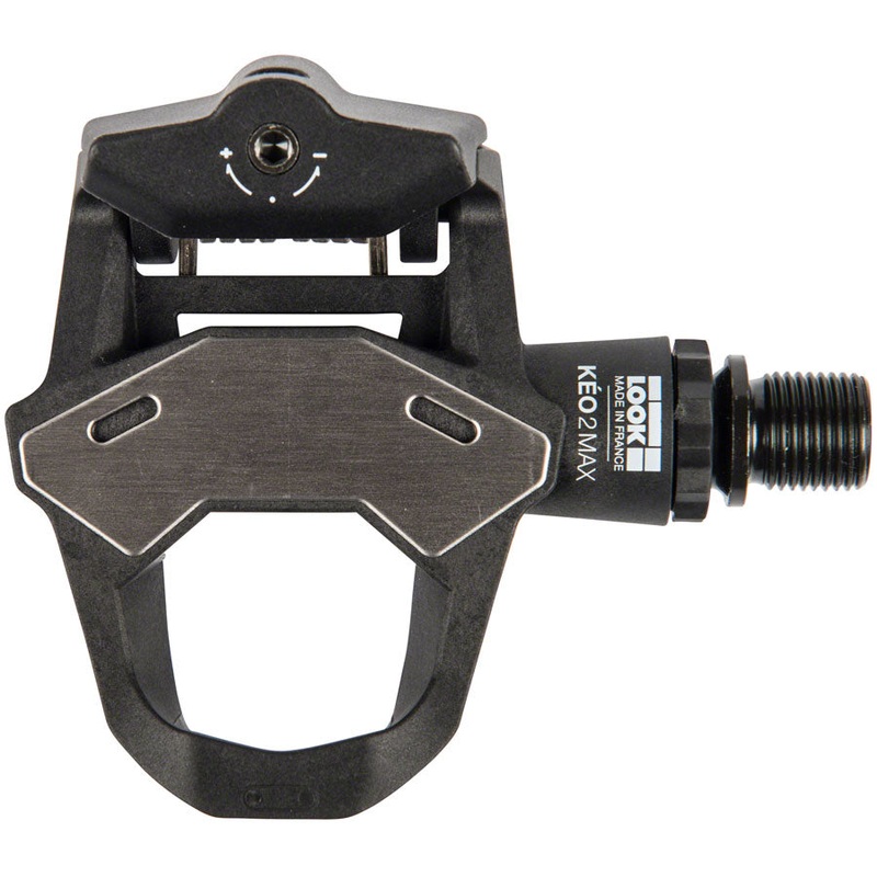 NEW LOOK KEO 2 MAX Pedals – Single Sided Clipless, Chromoly, 9/16″, Black