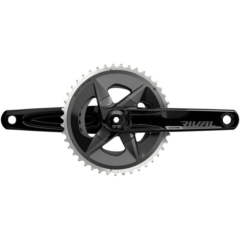NEW SRAM Rival AXS Wide Crankset – 2x, 12-Speed, 43/30t, 94 BCD, DUB, Black, D1 160mm