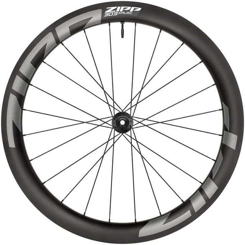 NEW Zipp 303 XPLR S Front Wheel – 700, 12 x 100mm, Center-Lock, Carbon, Black, 24H, A1