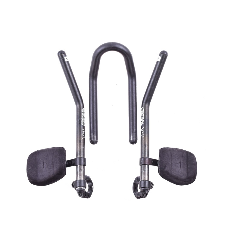 USED Profile Design V4 Plus Clip On Aero Bars Straight/U-Shaped Road Gravel TT Triathlon