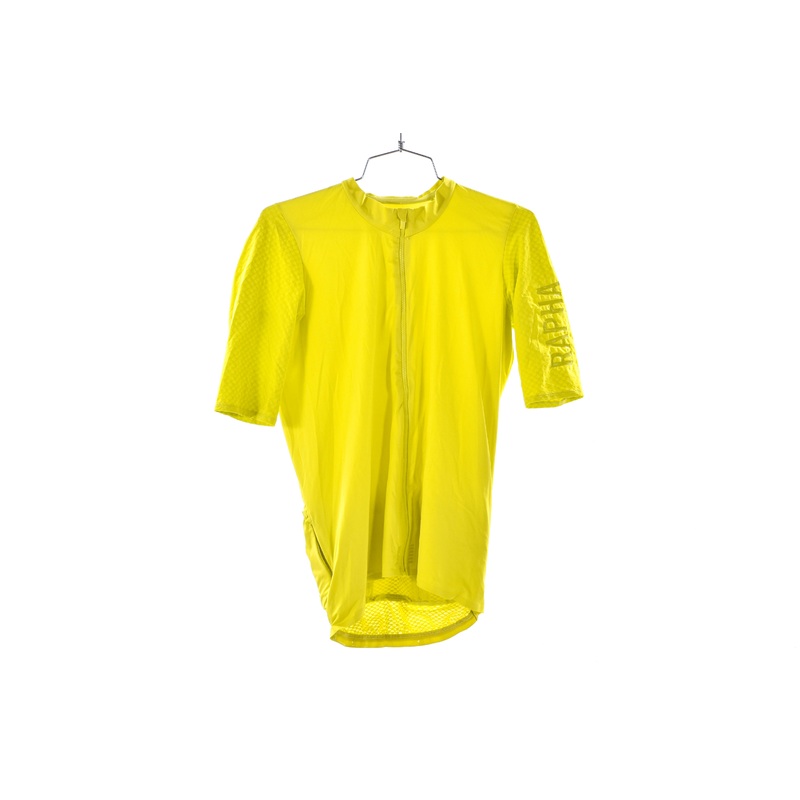 USED Rapha Hi-Viz Value Pack 3 XL Jerseys, 1 Base Layer, Yellow Backpack