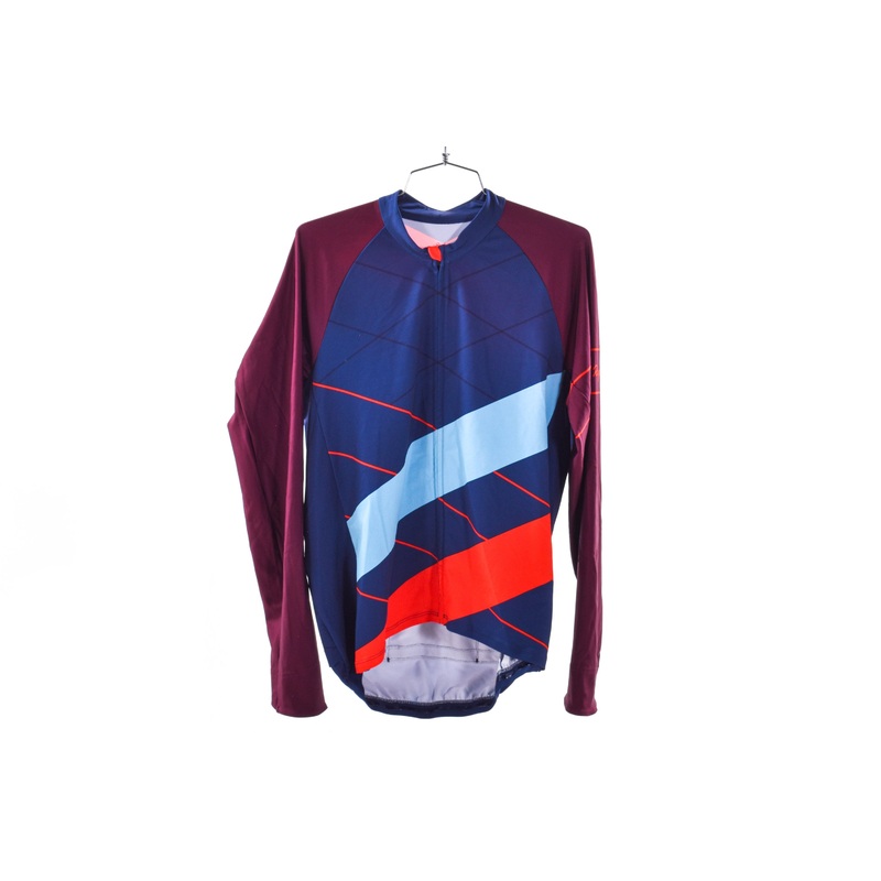 USED Rapha XL Variety Pack 3 Jerseys 1 Base Layer Blue/Red/Green