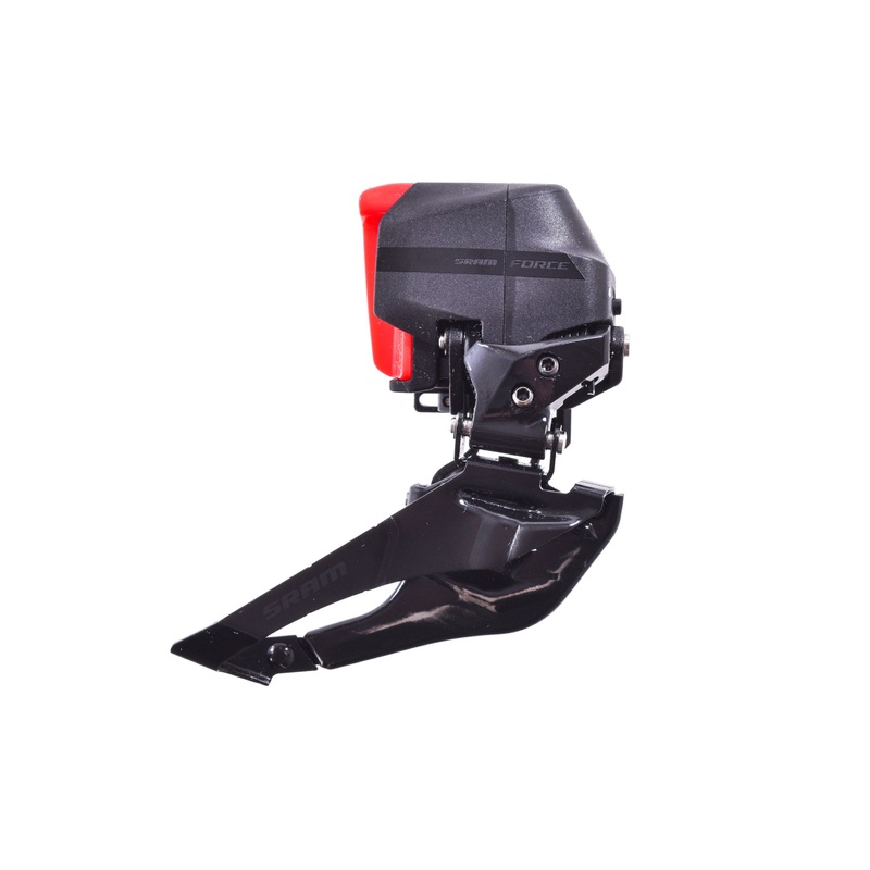 USED SRAM Force eTap AXS Front Derailleur – Braze-on, Iridescent Gray, D2