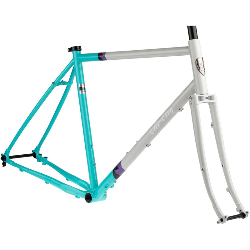 NEW All-City Gorilla Monsoon 650b Frameset, Aqua Seafoam 46cm