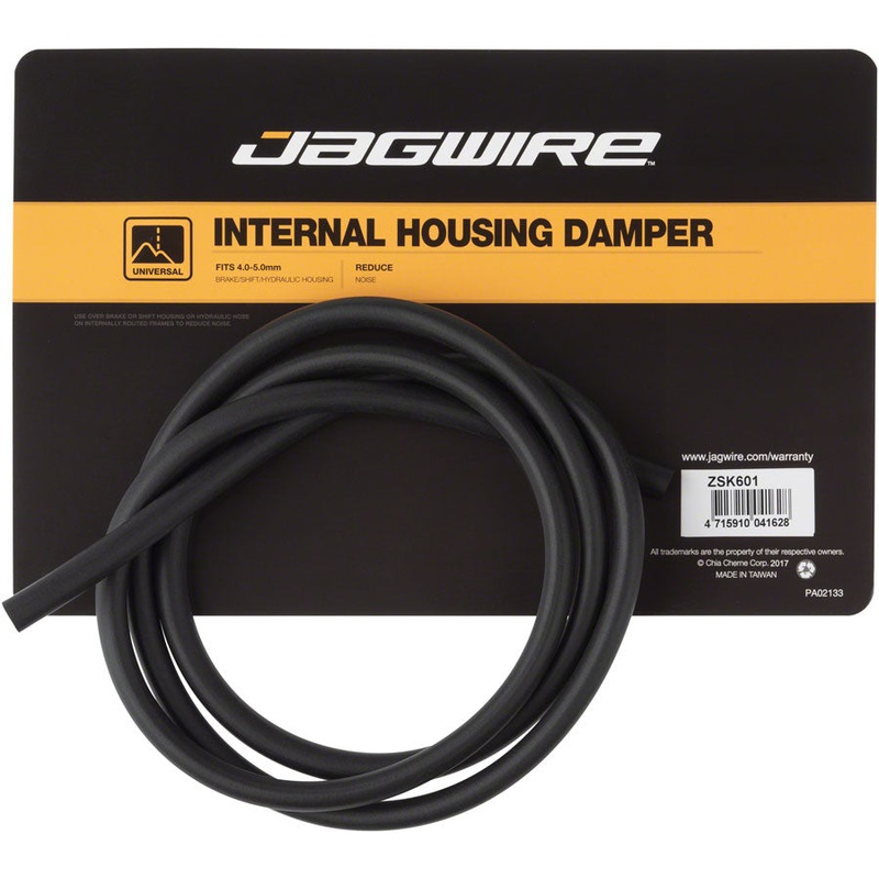 NEW Jagwire Housing Damping Foam for Internally Routed Frames, fits 4.0-5.0mm Housing, 1.5 Meters, Black