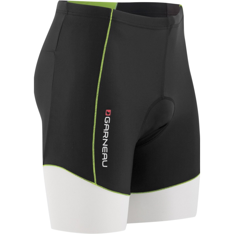 NEW Louis Garneau MEN COMP TRIATHLON Shorts Black/Grey X-Large