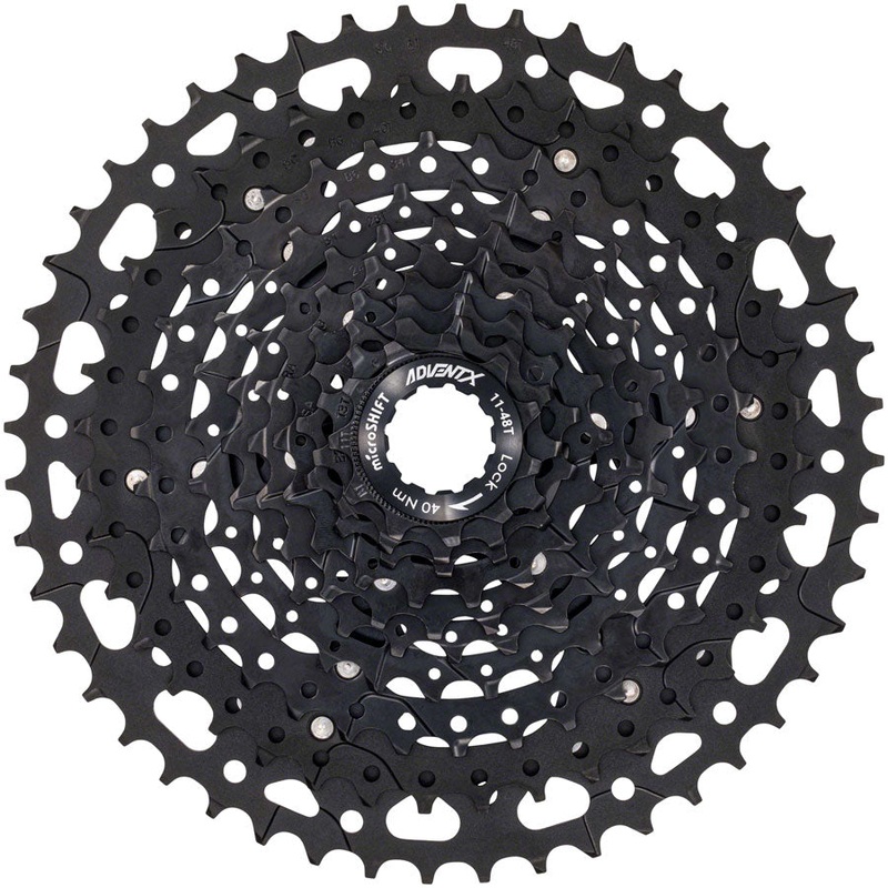 NEW microSHIFT ADVENT X Cassette 11-48t, Alloy Spider