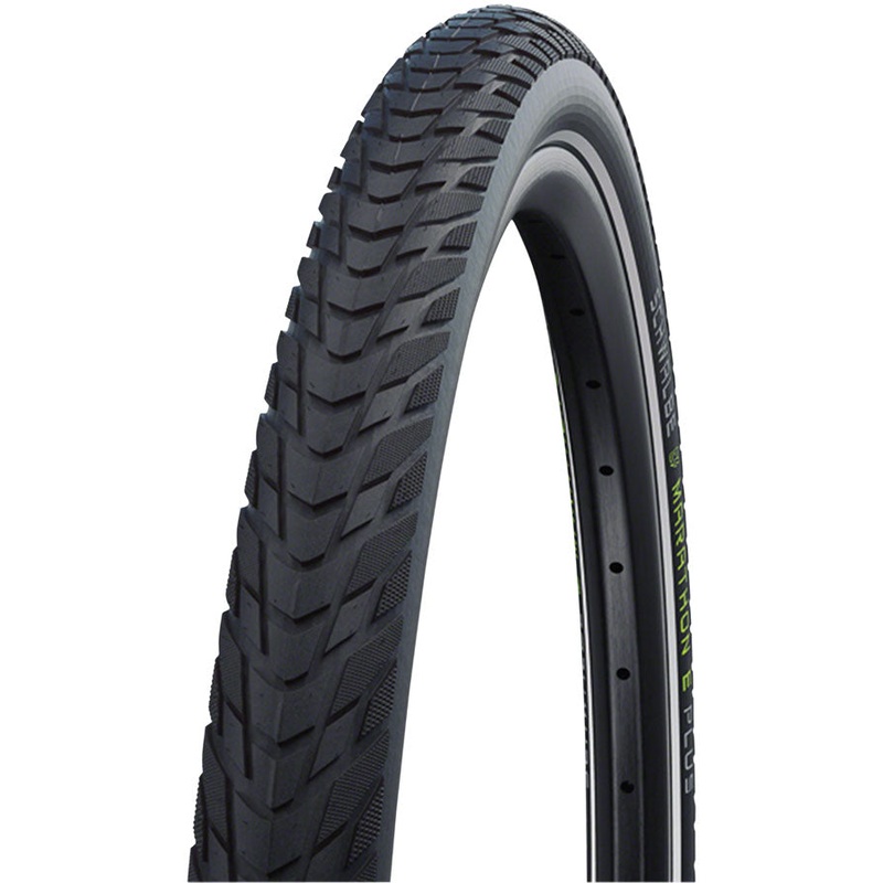 NEW Schwalbe Marathon E-Plus Tire – 700 x 35, Clincher, Wire, Black/Reflective, Performance, Addix, SmartGuard