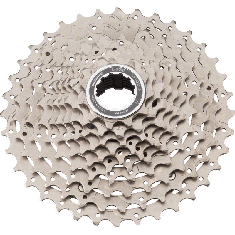 NEW Shimano Deore CS-HG50 10 Speed Cassette 11-36t, Plated