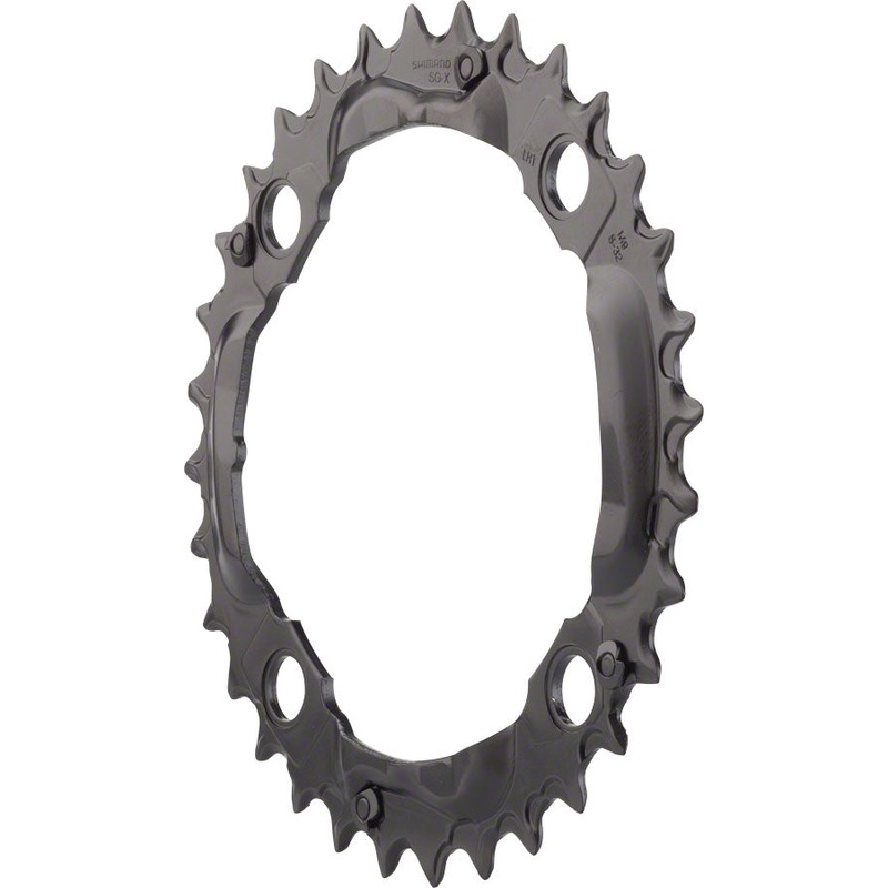 NEW Shimano Deore M590 32t 104mm 9-Speed Middle Chainring Black