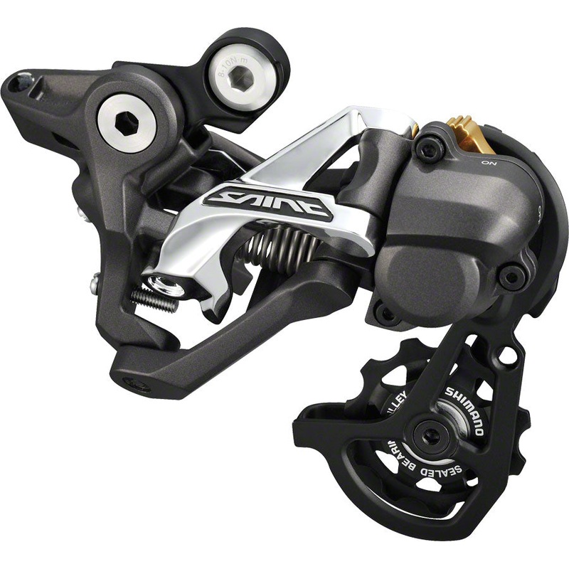 NEW Shimano Saint RD-M820-SS1 Rear Derailleur – 10 Speed, Short Cage, Black